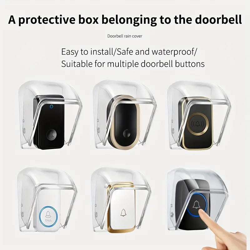 Wireless Doorbell With Rain Protector