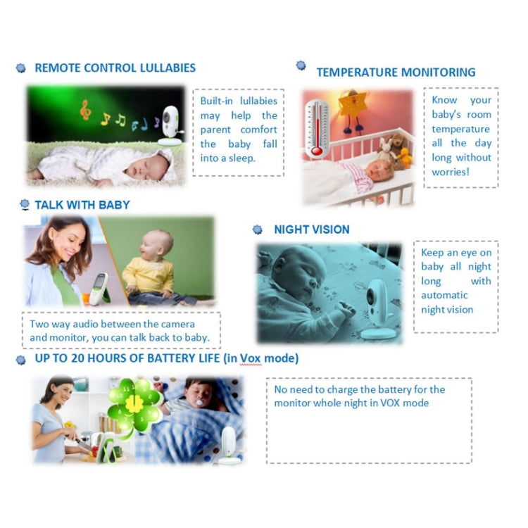 Wireless Surveillance Camera Baby Monitor