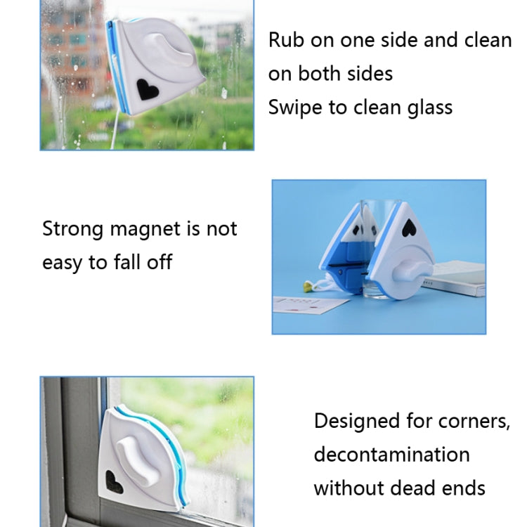 Double-Sided Glass Window Cleaner
