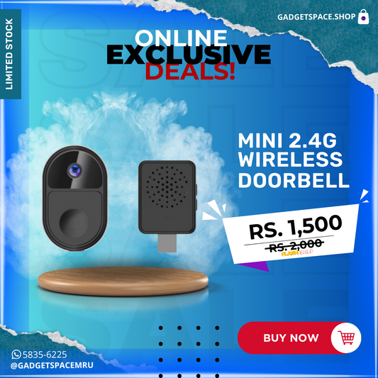 Mini Ultra Wide Angle Smart Video Doorbell