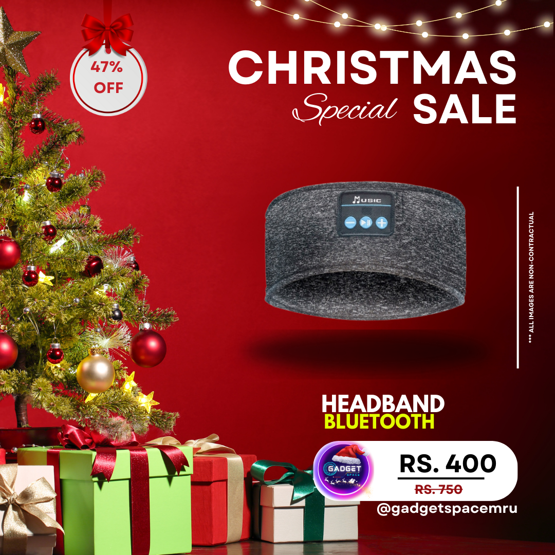 Bluetooth Headband Eye Mask