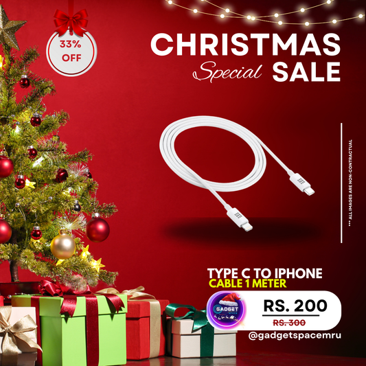 HAWEEL 25W Type C to Lightning 1M