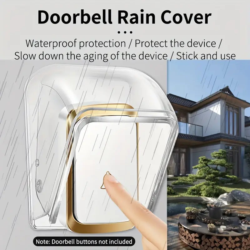 Wireless Doorbell With Rain Protector
