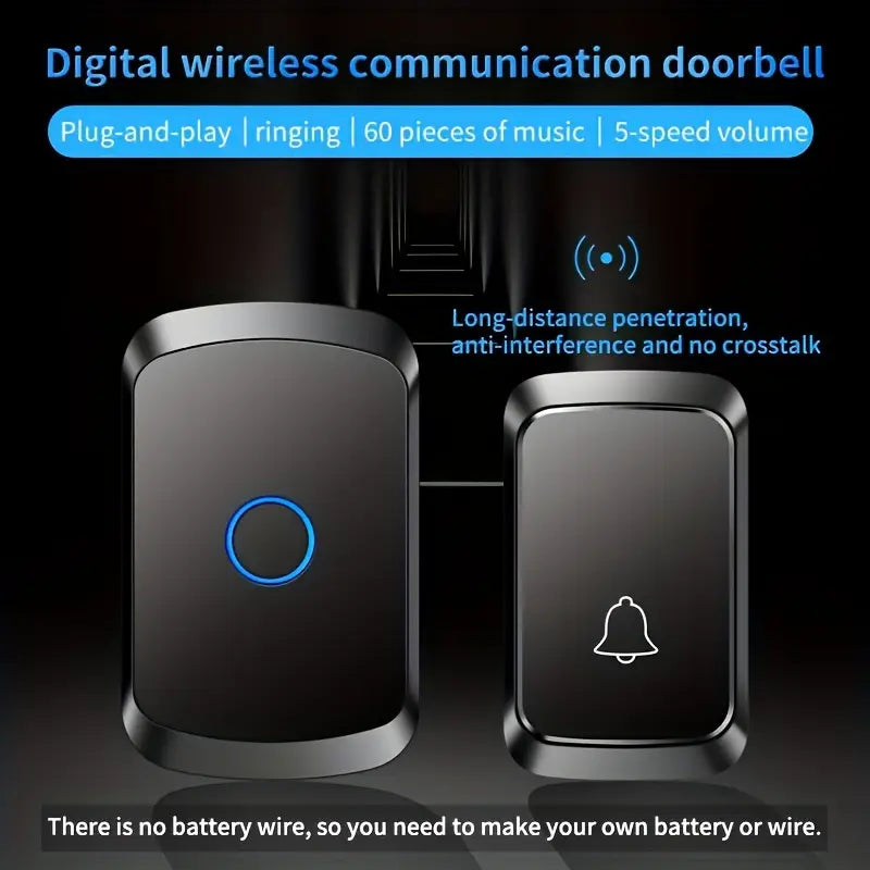 Wireless Doorbell With Rain Protector