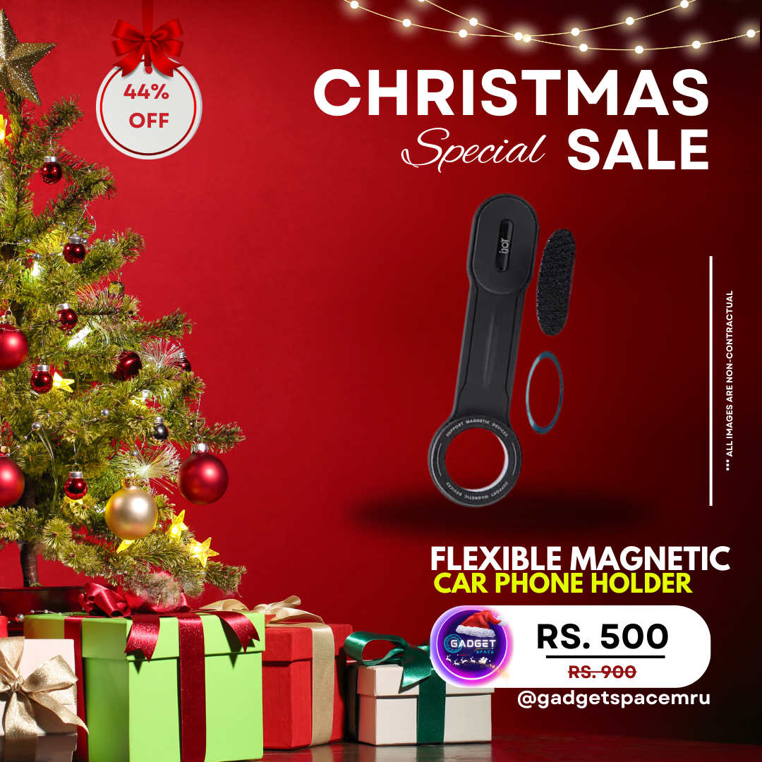 Flexible Magnetic Car Phone Holder