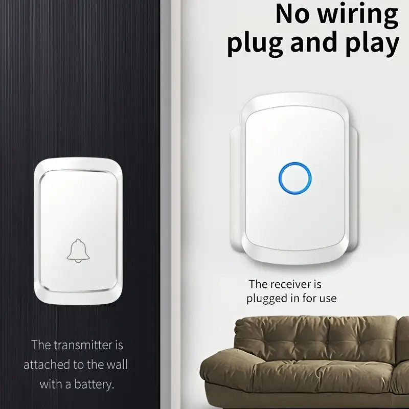 Wireless Doorbell With Rain Protector