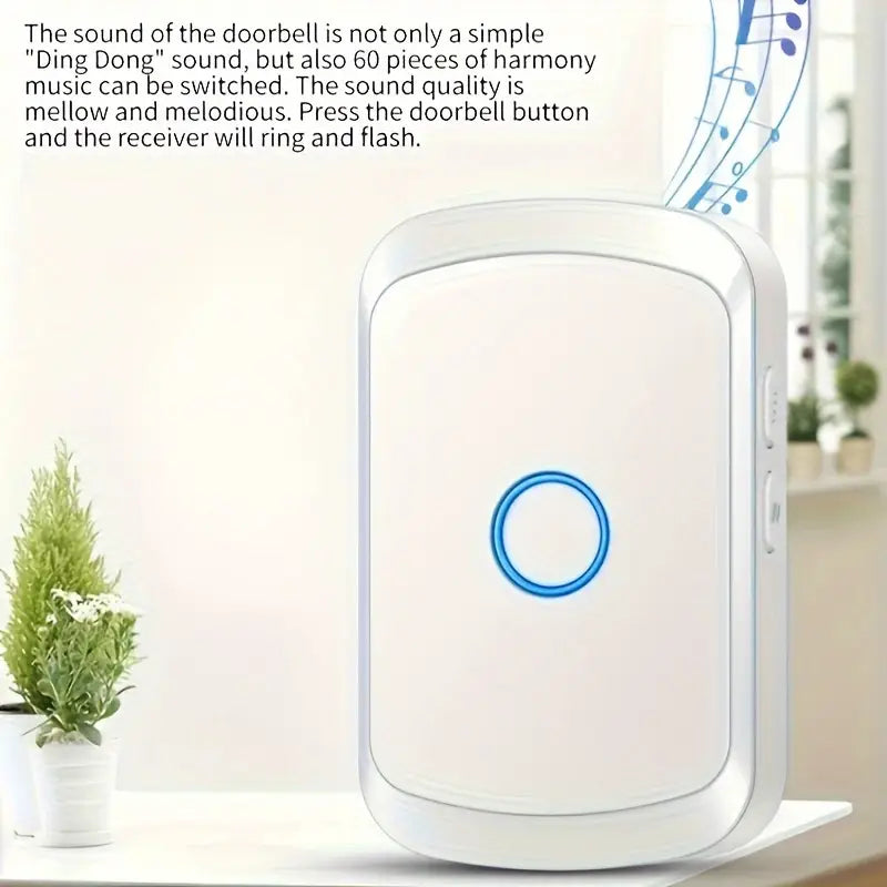 Wireless Doorbell With Rain Protector