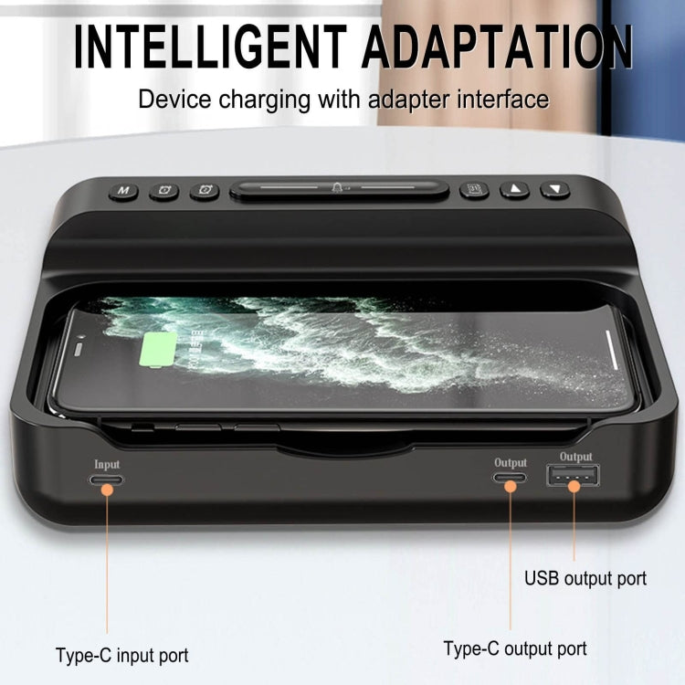 Alarm Clock Mobile Phone Wireless Charger